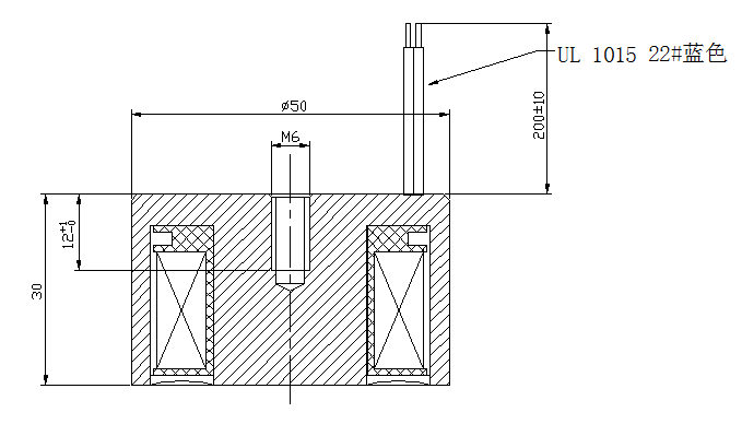 PCB磁控吸盘联系我们尺寸图